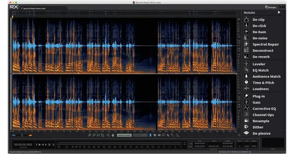 Oblíbený iZotope RX 10 Advanced