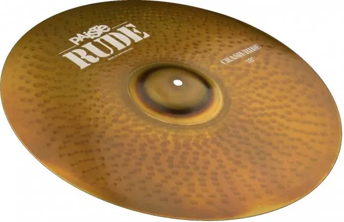 Ověřený Paiste Rude, Crash/Ride 17"