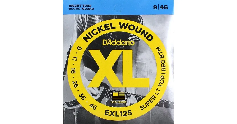 Vysoce Kvalitní D‘Addario EXL125