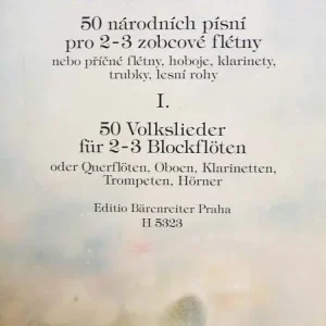 50 národních písní I. Objednat Nyní