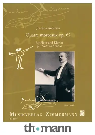 Značkový Zimmermann Verlag Andersen Quatre Morceaux