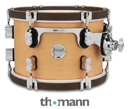 Vysoce Kvalitní DW PDP 12"x08" CC Tom Natural