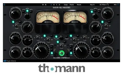Plugin Alliance Shadow Hillls Mastering Comp. Ověřený