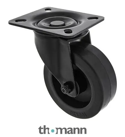 Roadworx Black Wheel 100mm Vysoce Kvalitní