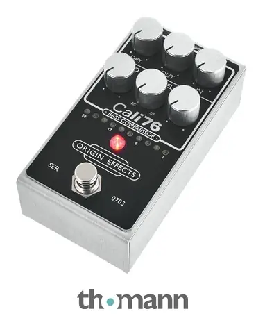 Origin Effects Cali76 V2 Bass Compressor BK Top Prodej