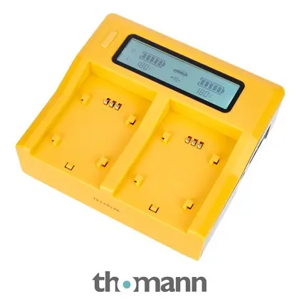 Patona Dual LCD Charger LP-E6 B-Stock Vysoce Kvalitní