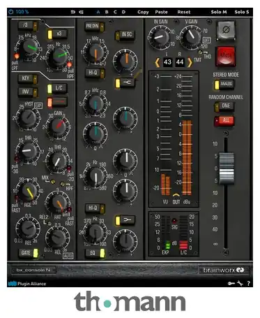 Oblíbený Brainworx bx_console N