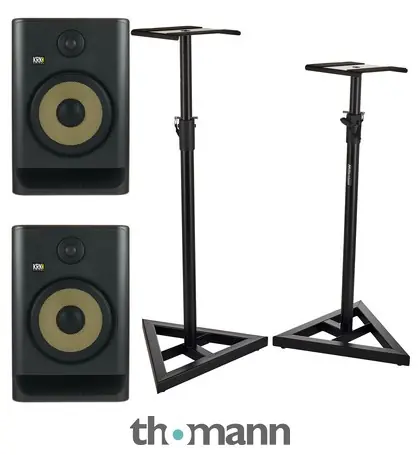 Must-Have KRK Rokit RP8 G5 Stand Bundle