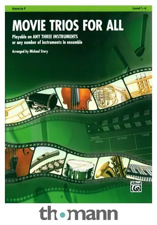 Koupit Online Alfred Music Publishing Movie Trios For All Horn
