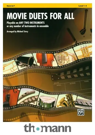 Alfred Music Publishing Movie Duets For All Horn Značkový