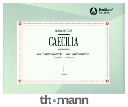 Breitkopf & Härtel Caecilia 100 Kompositionen Oblíbený