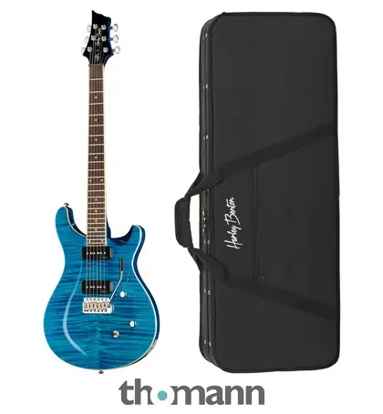 Harley Benton CST-24T P90 Ocean Flame w/Case Dokud Zásoby Vydrží