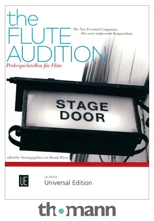 Nakupujte Hned Universal Edition The Flute Audition