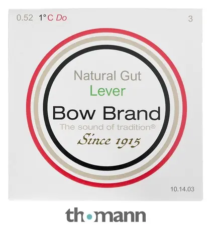 Autentický Bow Brand NG 1st C Gut Harp String No.3