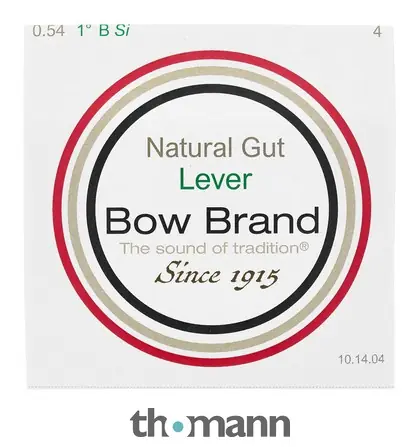 Pouze Dnes Bow Brand NG 1st B Gut Harp String No.4