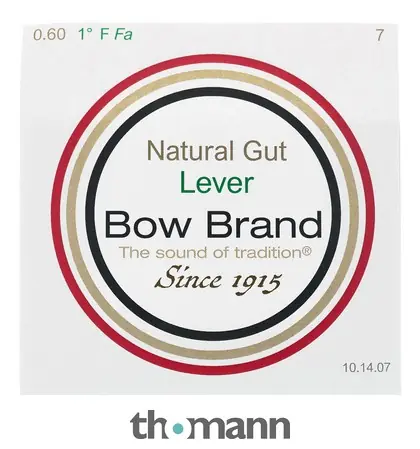 Zlevněný Bow Brand NG 1st F Gut Harp String No.7