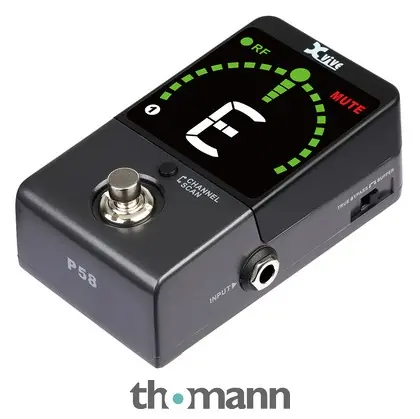 Oblíbený XVive P58R Digital Guitar Tuner