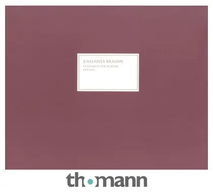 Henle Verlag Brahms Fantasien op. 116 Speciální Cena