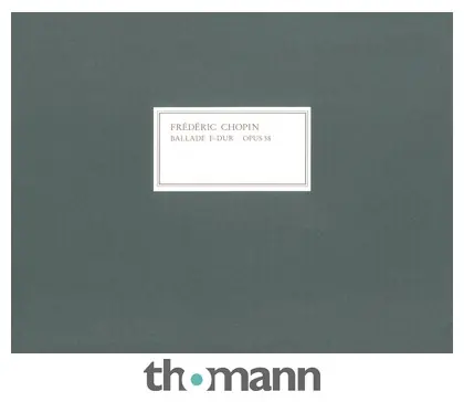 Henle Verlag Chopin Ballade F-dur op. 38 Zlevněný