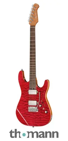 Zlevněný Harley Benton Fusion-IV HH RW QRG