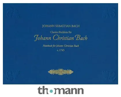 Horká Nabídka Edition Peters Clavier-Büchlein Johann Christ