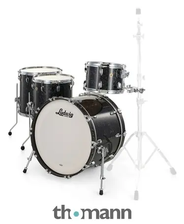 Ludwig Classic Maple 4pcs Ebony Pearl Cenová Bomba