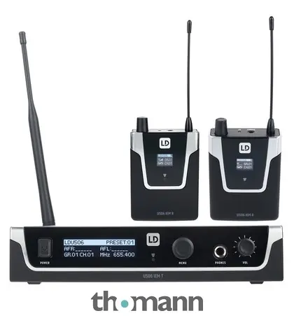 Výhodná Nabídka LD Systems U506 IEM Twin Bundle