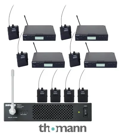 Shure PSM 300 Premium K3E 8CH Set Finální Výprodej