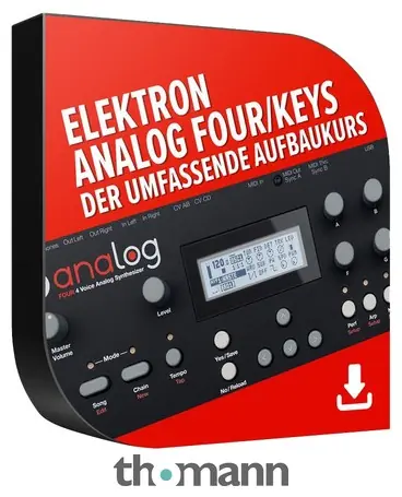 Tutorial Experts Analog Four/Keys Aufbau Jen Po Omezenou Doba
