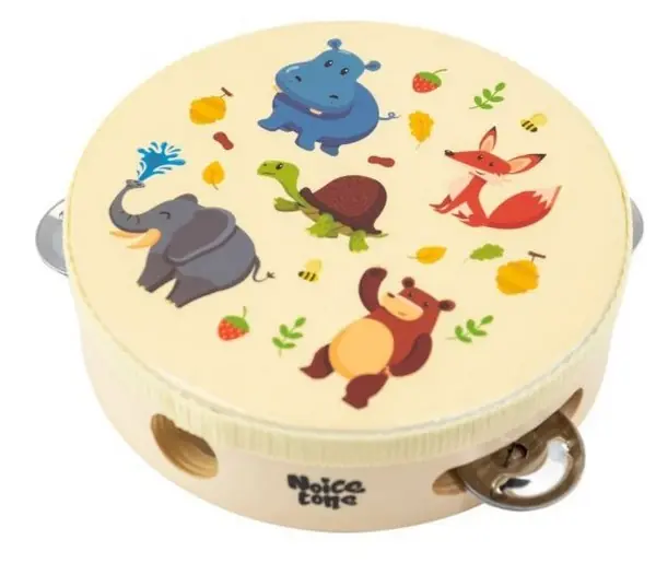Noicetone M D001-1 15x4,5cm Yellow 5,9" Tamburína s blánou, sklad 1ks -D05- Shoop - Elektro Kyjov - Green Food Akce