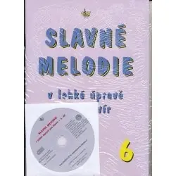Super Cena Slavné melodie v lehké úpravě pro klavír 6 + CD, sklad 2ks -D01- Shoop - Elektro Kyjov - Green Food