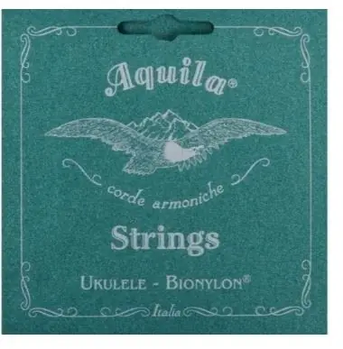 Novinka Aquila 58U BioNylon Soprano Struny pro sopránové ukulele, sklad 1ks -D05- Shoop - Elektro Kyjov - Green Food