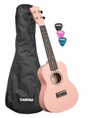 Cascha CUC107 Linden Pink Koncertní ukulele,,sklad 1ks-D04- Shoop - Elektro Kyjov - Green Food Autentický