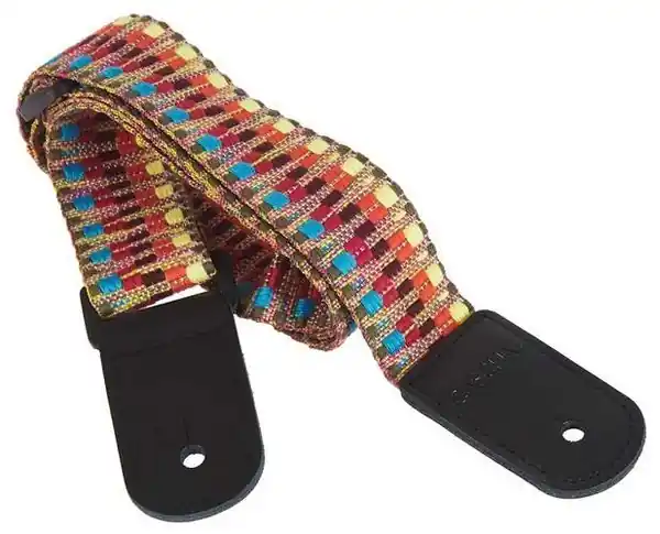 CASCHA Ukulele Strap Jacquard-Rainbow-Popruh pro ukulele (HN224228), sklad 1ks -D04- Shoop - Elektro Kyjov - Green Food Časově Omezené