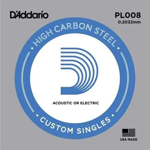 D‘ADDARIO PL008 Struna pro elektric/akustic.kytaru(HN177730),sklad15ks -D04- -D15- Shoop - Elektro Kyjov - Green Food Omezená Nabídka