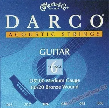 Víkendová Akce DARCO D5200 013M (.013-.056) Acoustic MEDIUM-Bronze -sada, Sklad 1ks -am- Shoop - Elektro Kyjov - Green Food