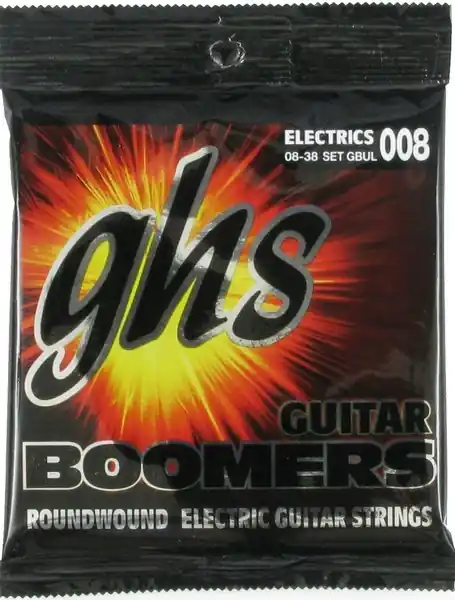 GHS GBUL SET, EL GTR, BOOMERS, (.008/.038) Electric-sada strun, sklad 1ks -am- Shoop - Elektro Kyjov - Green Food Časově Omezené
