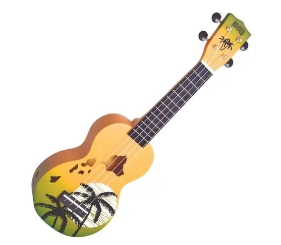Mahalo Hawaii Hawaii Green Burst Sopránové ukulele, sklad 1ks-D04- Shoop - Elektro Kyjov - Green Food Přímo Od Výrobce
