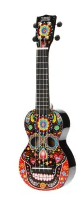 Ihned K Objednání Mahalo MA1SK BK Skull Black Sopránové ukulele, sklad 2ks -D04- Shoop - Elektro Kyjov - Green Food
