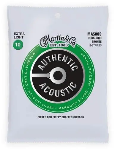 Akční Cena MARTIN 010"/047 Auth.Marq. 92/8 Ph.Br. 12-String Extra L. (HN199955), sklad 1ks -D04- Shoop - Elektro Kyjov - Green Food