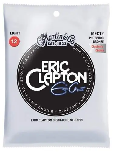 MARTIN Eric Clapton MEC12(.012/.054) Ph.B.(92/8) (HN116137), Sklad 2ks -D04- Shoop - Elektro Kyjov - Green Food Značkový