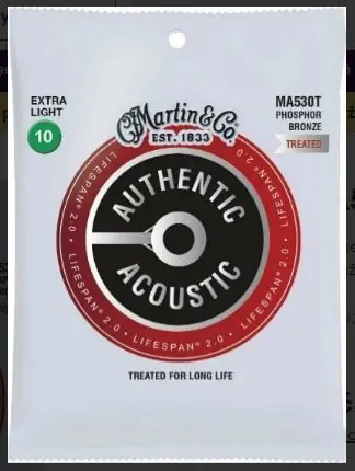 Martin MA530T Authentic Lifespan Ph-Br.(HN199979) (.010/.047), sklad 2ks -D04- Shoop - Elektro Kyjov - Green Food Sezónní Sleva