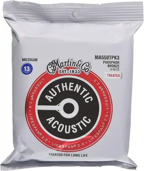 MARTIN MA550T Auth. Lifespan 2.0 92/8 Phosp.Bronze Medium(.013/.056) 3 PACK -amk- Shoop - Elektro Kyjov - Green Food Bezpečná Platba