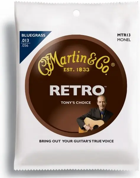 Novinka MARTIN MTR13 RETRO Tony Rice (.013/.056), sklad 2ks Shoop - Elektro Kyjov - Green Food
