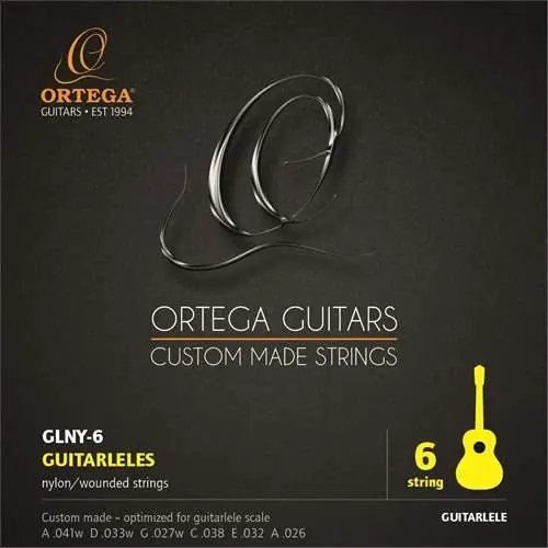 Akční Nabídka ORTEGA GLNY-6-struny pro kytarové ukulele (HN204534), sklad 1ks -D04- Shoop - Elektro Kyjov - Green Food