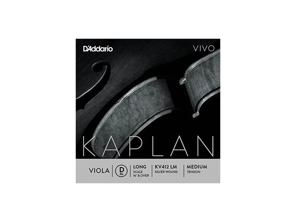 Bezpečná Platba D‘Addario Kaplan Vivo Viola D String, Long Scale, Medium Tension