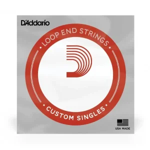 Autentický D‘Addario LE026W Nickel Wound Loop End Single String, .026