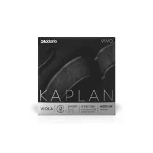 Akční Cena D‘Addario Kaplan Vivo Viola D String, Short Scale, Medium Tension