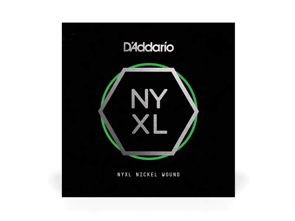 Akce D‘Addario NYNW039 NYXL Nickel Wound Electric Guitar Single String, .039