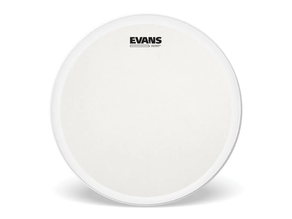 Bezpečná Platba Evans D‘Addario Stacatto Coated White Snare Drum Head, 14 Inch